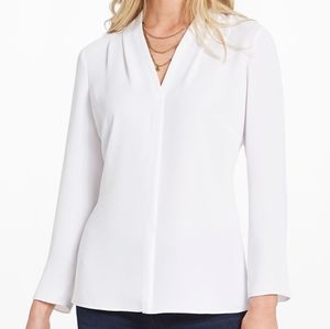 NWT NIC+ZOE Long Sleeves Elegant Blouse